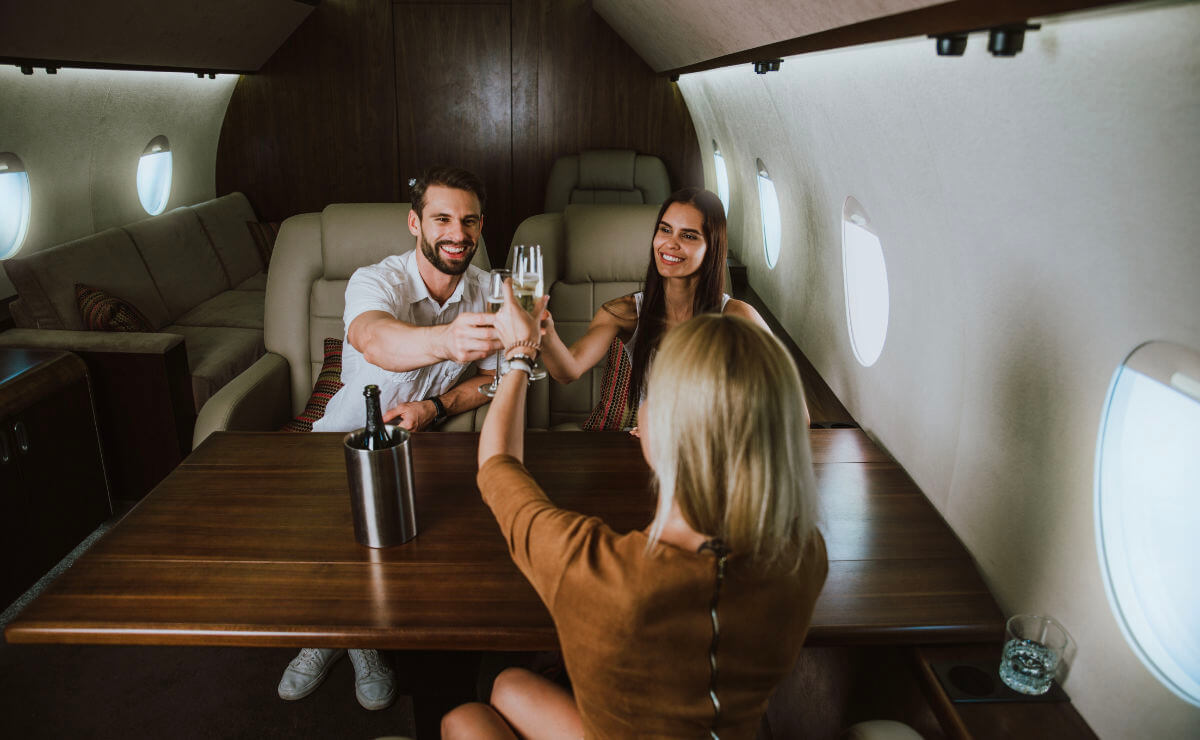 voli privati per viaggi di gruppo, volo privato